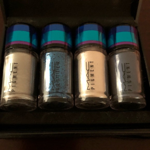 MAC Cosmetics Other - Mac Blue Glitter Pigments 4 Pack New Never Used